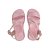 Sandália Infantil Feminina Molekinha Glitter Rosa - 2344 - Imagem 4