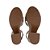 Sandalia Feminina Tanara Meia Pata Rives Champagne - T6742-0 - Imagem 5
