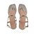 Sandalia Feminina Santinelli Champagne Dourada - 1446 - Imagem 3