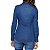 Camisa Feminina Dudalina ML Super Slim Jeans Médio - 530501 - Imagem 3