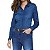 Camisa Feminina Dudalina ML Super Slim Jeans Médio - 530501 - Imagem 1