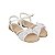 Sandália Infantil Feminina Pampili Cherrie Branco -  409240 - Imagem 2