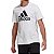 Camiseta Masculina Adidas Essentials Logo Branca - Gk9121 - Imagem 1