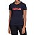 Camiseta Feminina Adidas Logo Linear Slim Azul Marinho GD293 - Imagem 1