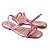 Sandália Feminina Mississipi Rasteira Rosa Metálico - Q727 - Imagem 2