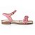 Sandália Infantil Feminina Pink Cats Rasteira Rosa - V2972 - Imagem 1