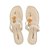 Chinelo Feminino Dakota Rasteira com Pedrarias Bege - Y0642 - Imagem 4