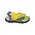 Chinelo Infantil Masculino Ortopé Acqua Amarelo - 96038 - Imagem 1