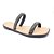Chinelo Feminino Santinelli Rasteiro Preto - 1502 - Imagem 2