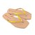 Chinelo Feminino Ramarim Glitter Marrom Avelã - 2212 - Imagem 2