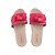 Chinelo Slide Feminino Beira Rio Pink Gloss - 8360 - Imagem 4