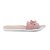 Chinelo Slide Feminino Beira Rio Pétala Rosa - 8360 - Imagem 1