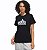 Camiseta Feminina Adidas T-shirt Floral Preta - HK9269 - Imagem 1