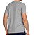 Camiseta Masculina Fila MC Letter Premium Cinza Mescla 10430 - Imagem 2