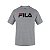 Camiseta Masculina Fila MC Letter Premium Cinza Mescla 10430 - Imagem 4