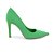 Sapato Feminino Bebecê Scarpin Salto Alto Verde - T9430 - Imagem 1
