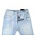 Calça Masculina Gangster Jeans Skinny Azul Claro - 193712 - Imagem 4