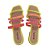 Chinelo Feminino Mississipi Slide Colorido - Q5404-13 - Imagem 4