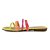 Chinelo Feminino Mississipi Slide Colorido - Q5404-13 - Imagem 3
