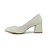 Sapato Feminino Mississipi Scarpin Salto Bloco Branco - Q779 - Imagem 3