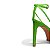 Sandália Feminina Santa Lolla Peep Toe Couro Poison - 062C - Imagem 4