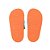 Chinelo Slide Infantil Masculino Mar & Cor laranja - 3530 - Imagem 5