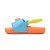 Chinelo Slide Infantil Masculino Mar & Cor laranja - 3530 - Imagem 3