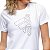 Camiseta Feminia Adidas Tech Badge Of Sport Black Whithe - Imagem 7