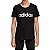 Camiseta Feminina Adidas T-Shirt Slim Logo Black - DP2361 - Imagem 1