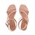 Sandália Feminina Ramarim Plus Marrom Peach - 2223202 - Imagem 4