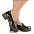 Sapato Feminino Mississipi Oxford Tratorado Preto - Q8551 - Imagem 4