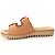 Tamanco Feminino Comfortflex Couro Floter Vest Marrom - 2245 - Imagem 3