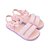 Sandália Infantil Feminina Pampili Fly Mini Rosa Bebê - 6390 - Imagem 2