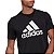 Camiseta Masculina Adidas D2M Logo Feelready Black - GT3109 - Imagem 3