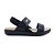 Sandália Feminina Comfortflex Couro Floter Vest Preta - 2245 - Imagem 1