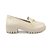 Sapato Feminino Mississipi Oxford Tratorado Baunilha - Q8551 - Imagem 1