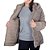 Jaqueta Feminina Facinelli Parka Dupla Face Kaqui - 690099 - Imagem 3