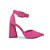 Sapato Feminino Bebecê Scarpin Nobuck Hyper Rosa - T9446 - Imagem 1