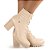 Bota Feminina Mississipi CB Bertini Bege - Q6631A - Imagem 5