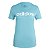 Camiseta Feminina Adidas Essentials Slim Logo Azul - IC0629 - Imagem 3