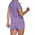 Camiseta Feminina Adidas Aeroready Essentials Violeta - HR77 - Imagem 3