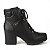 Bota Feminina Dakota Coturno com Salto Bloco Preta - G4564 - Imagem 1