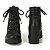 Bota Feminina Dakota Coturno com Salto Bloco Preta - G4564 - Imagem 3