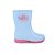 Bota Infantil Feminina World Colors Galocha Azul - 33097 - Imagem 1