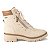 Bota Feminina Dakota Coturno Tule Bege - G5921 - Imagem 1