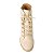 Bota Feminina Dakota Coturno Salto Bloco Bege - G583 - Imagem 5