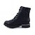 Bota Feminina Piccadilly Maxi Coturno Preta - 7350 - Imagem 3