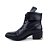 Bota Feminina Luz da Lua Cano Baixo New Ridge Preta - 5553 - Imagem 3