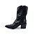 Bota Feminina Suzana Santos Western Verniz Preta - 50317 - Imagem 3
