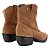 Bota Feminina Giulia Domna Western Cano Baixo Marrom 153010 - Imagem 2